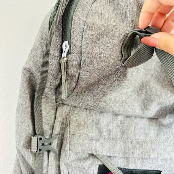 MOUNTAINTOP Silver Grey Hiking Camping Travel Outdoors Backpack Bag Pack Pockets - Picture 13 of 14